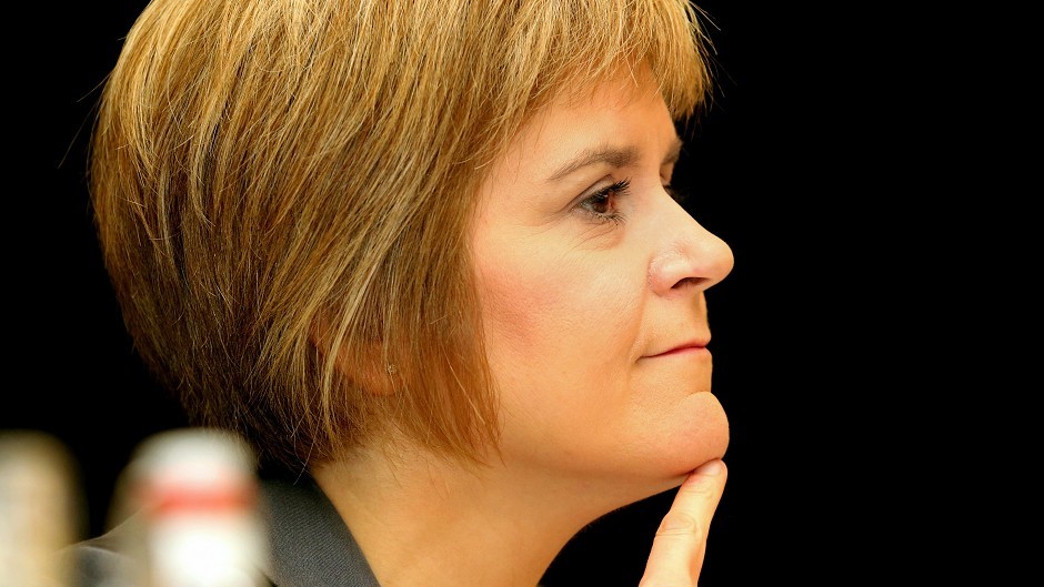 First Minister Nicola Sturgeon