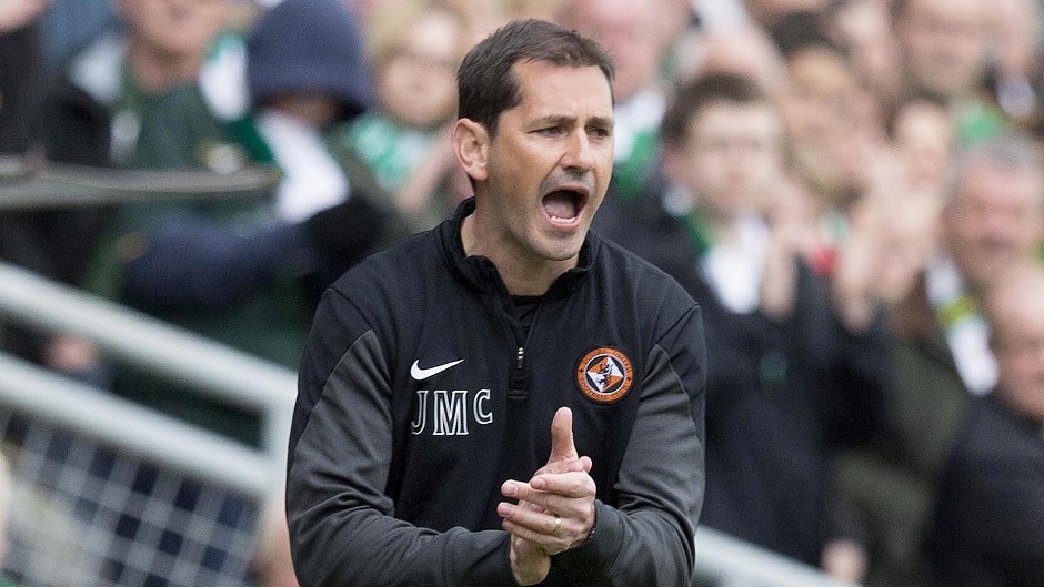 Dundee United manager Jackie McNamara