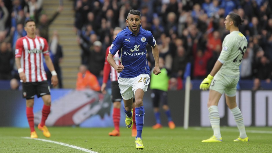 Riyad Mahrez has been in fine form for Leicester
