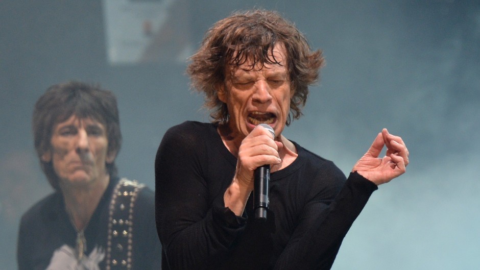 Sir Mick Jagger (right) and Ronnie Wood