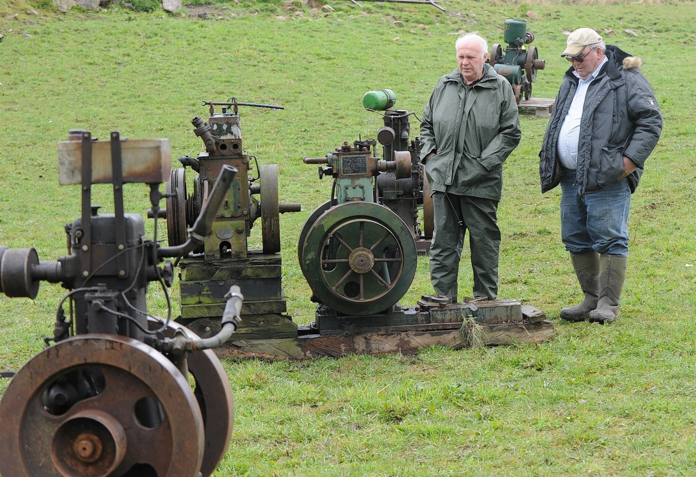 A roup at the Pitmedden Smithy in Torphins was heald after the death of blacksmith Douglas Reid. Picture by COLIN RENNIE