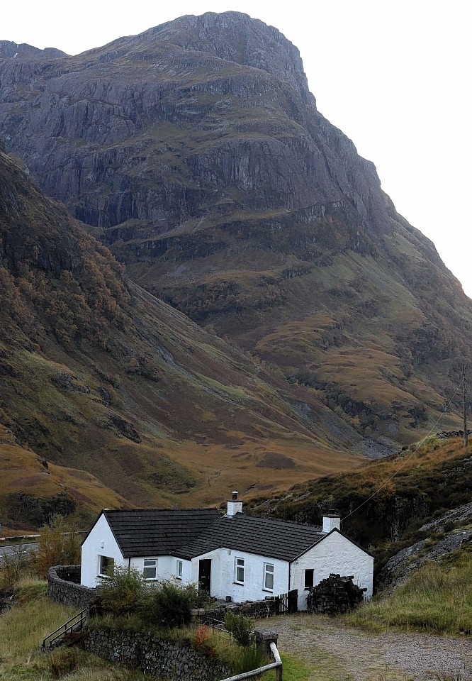 A general view of Allt na Reigh cottage, which belonged to Jimmy Savile