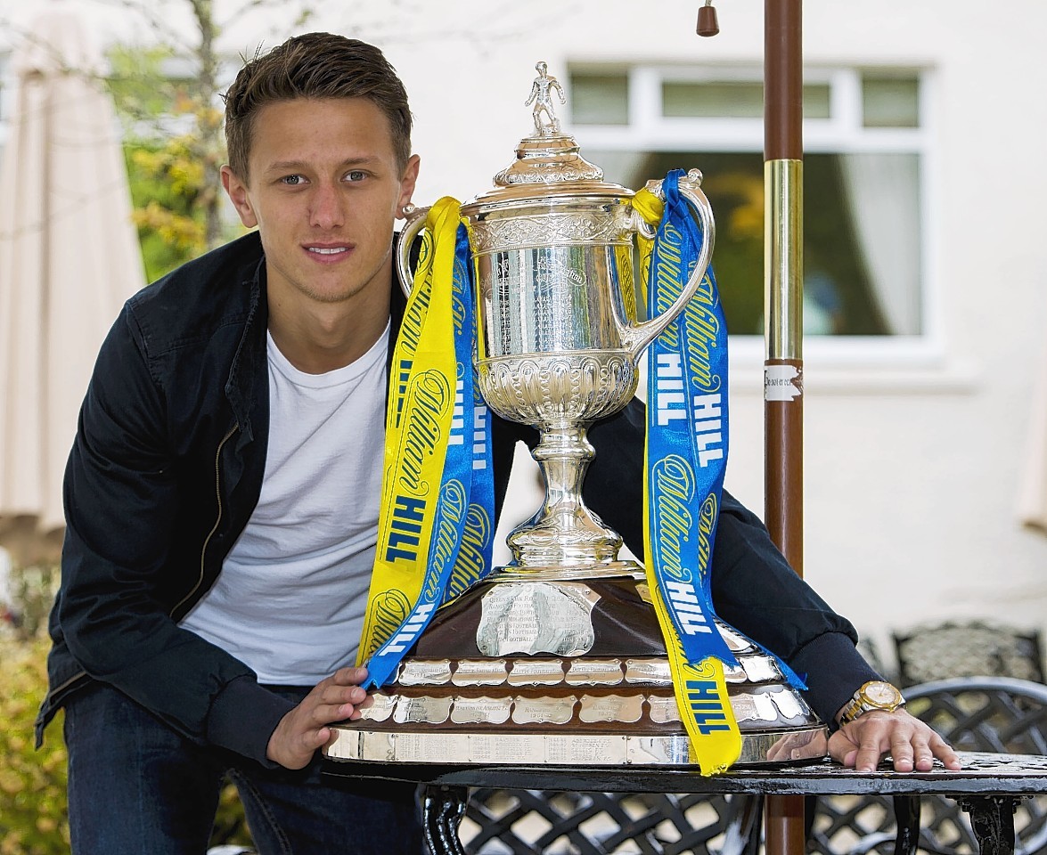 Danny Williams is looking to get his hands on the Scottish Cup this weekend