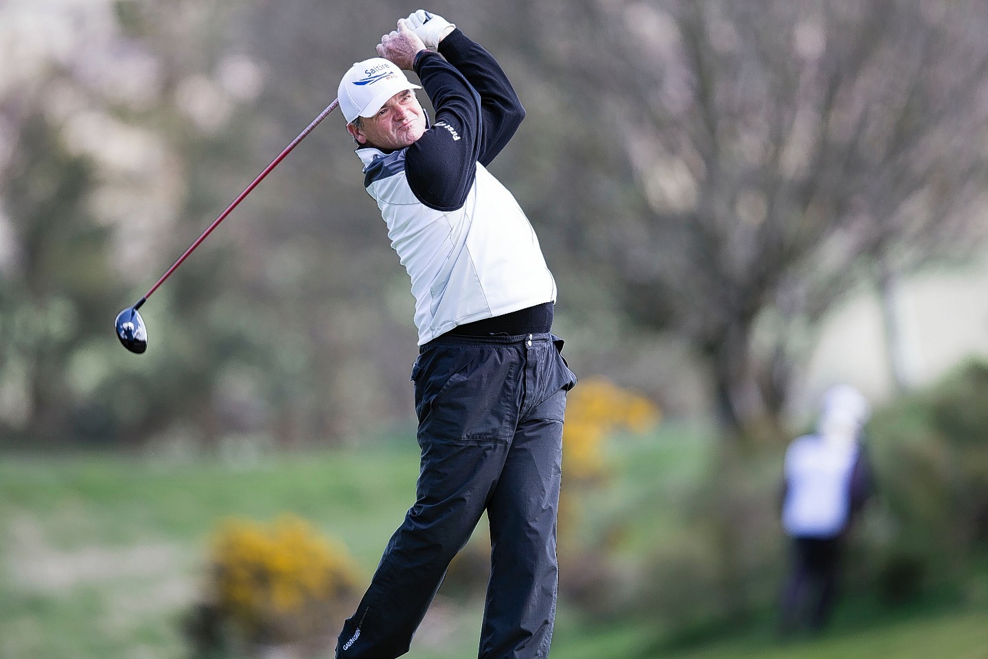 Paul Lawrie: The Aberdonian shot a seven over par 79 in his opening round.