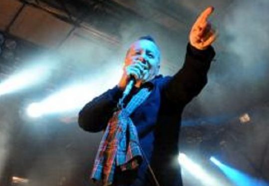 Simple Minds performed at  Stonehaven's Hogmanay party in 2013