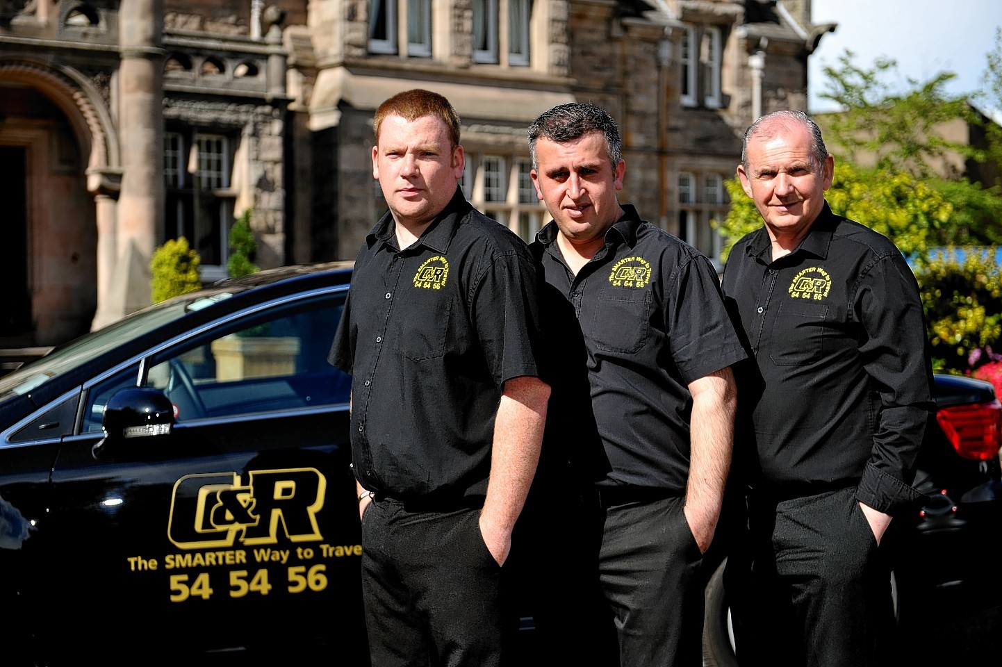 C&R taxi firm have already started wearing smart uniforms
