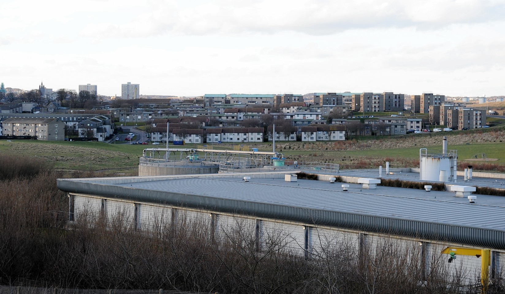 The Nigg Waste water plant