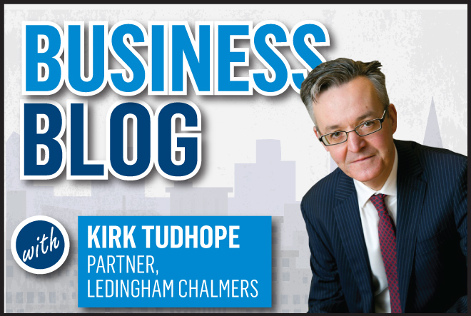 Kirk Tudhope's business blog for the P&J