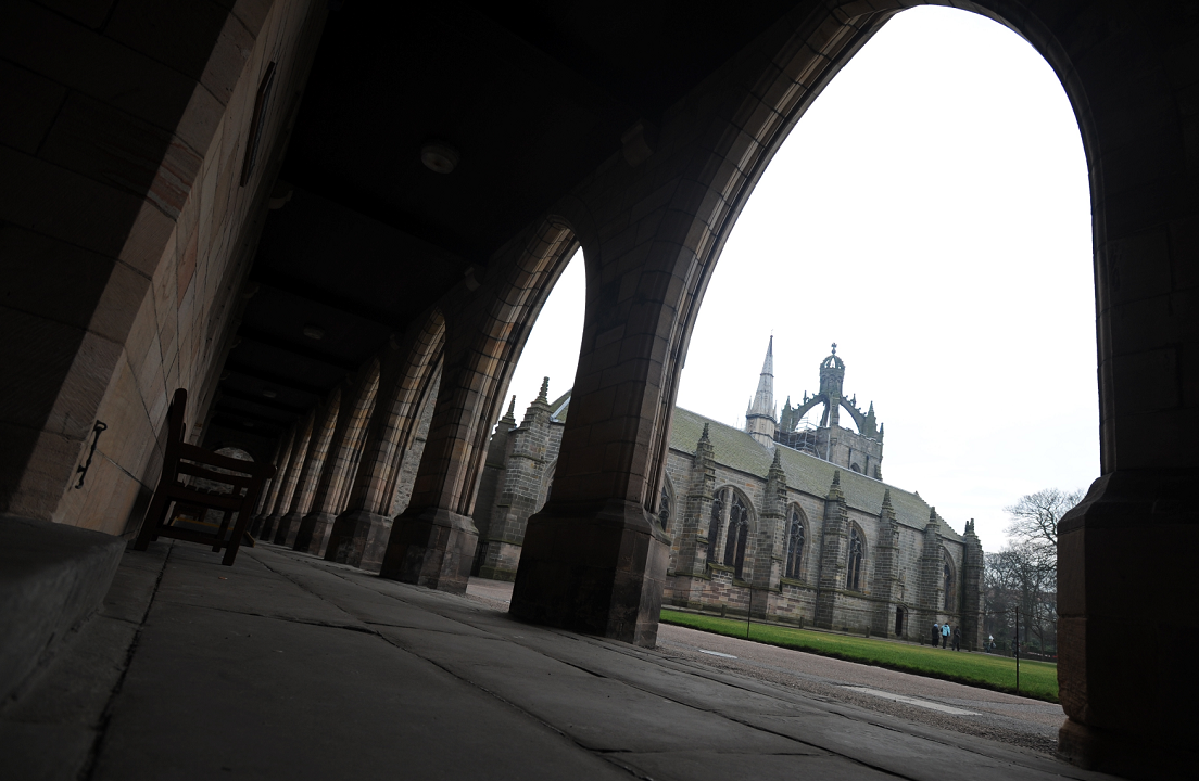 Elphinstone Hall and Kings College.