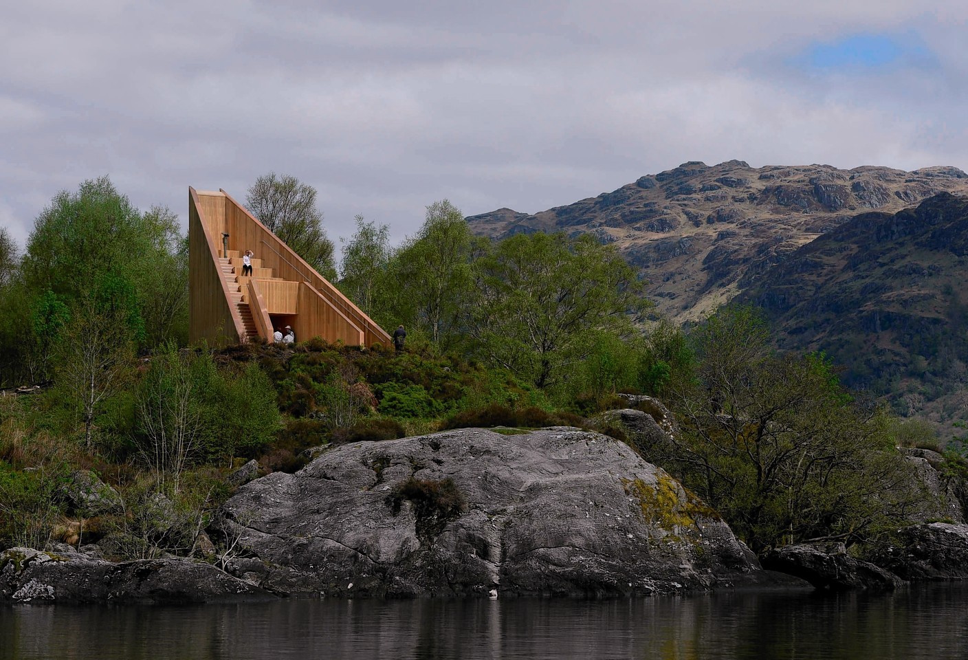 The Inveruglas view point opened today