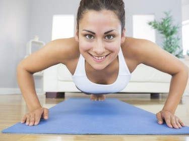 A Generic Photo of a woman exercising at home. See PA Feature WELLBEING New Mums. Picture credit should read: PA Photo/thinkstockphotos. WARNING: This picture must only be used to accompany PA Feature WELLBEING New Mums.