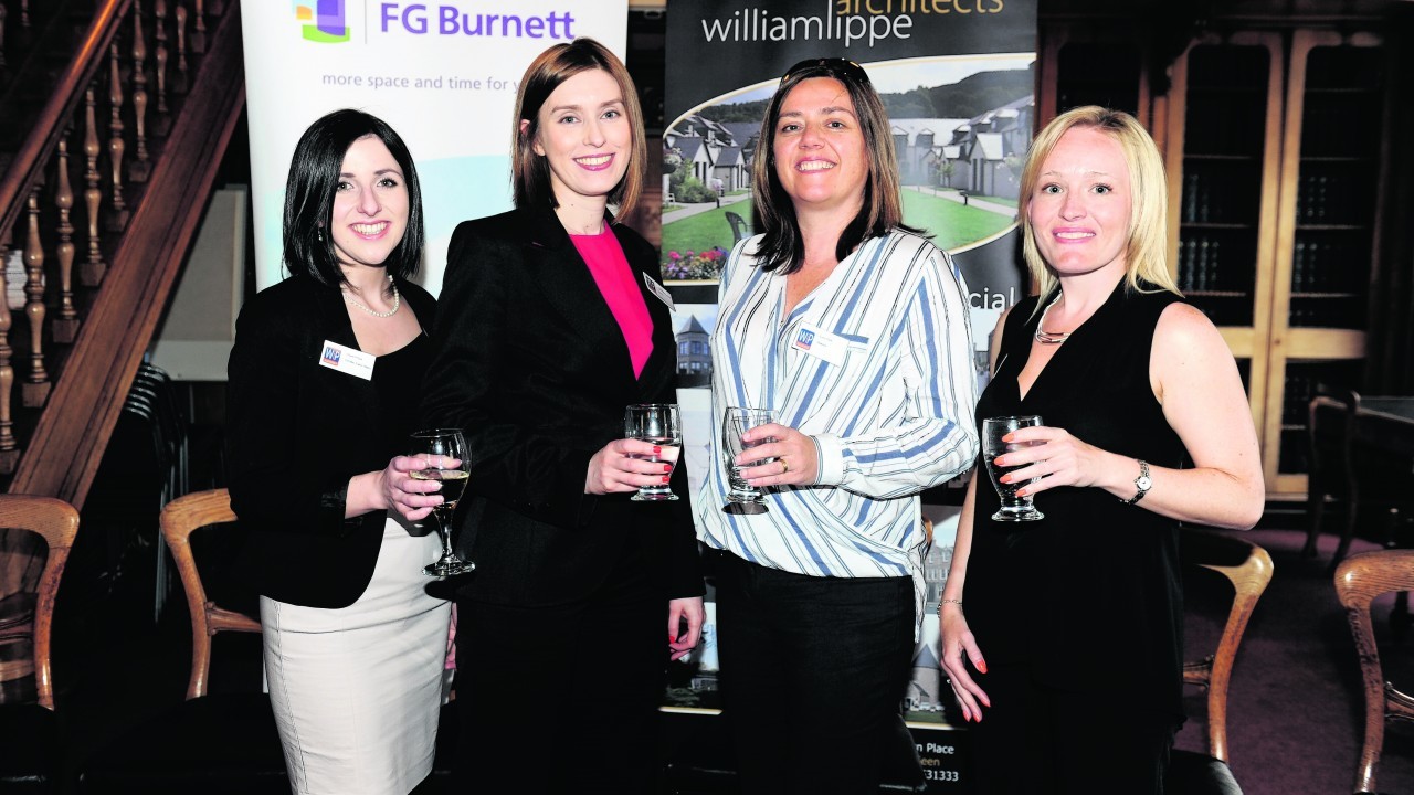 Picture of (L-R) Claire O'Neil, Catherine Thornhill, Lynn Clark and Michelle Forth.

Picture by KENNY ELRICK     30/04/2015