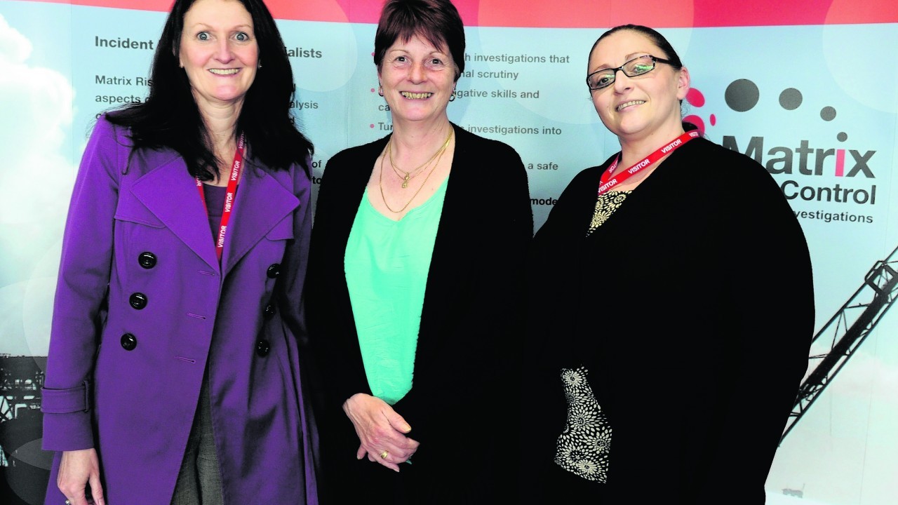 From left: Susan Hamilton, Suzanne Proctor and Wendy Dempster.