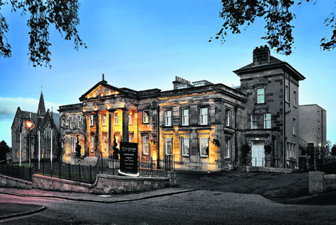 The elegant Hotel Colessio in Stirling