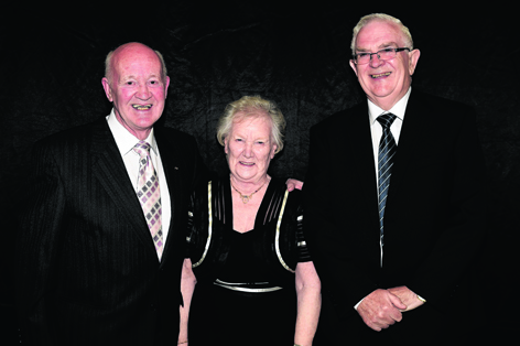 John Johnstone, Patricia Johnston and John McHattie