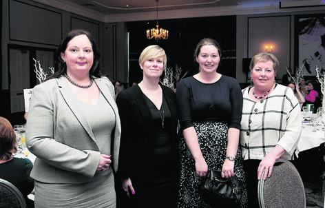 Eileen Tocher, Carol Smith, Angela Crosby
and Janet Whitelock