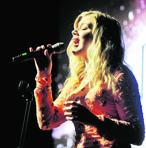 Singer Katy Johnston