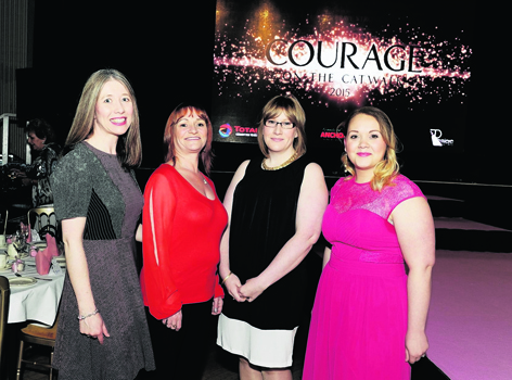 Melanie Mitchell, Linda Morrison, Claire Webster and Becky Bartlett
