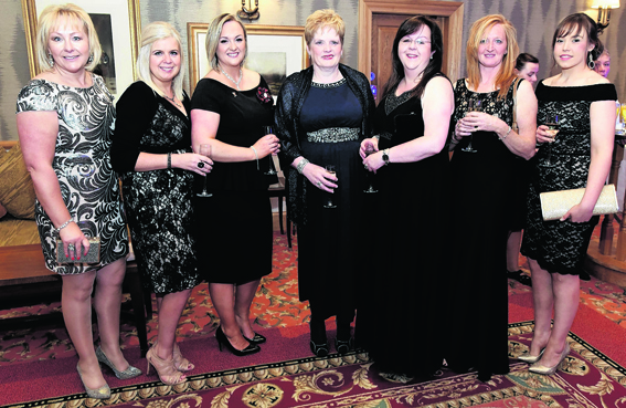 Helena MacLeod, Jillian Walker, Sherrel Innes, Roseanne MacKay, Eileen Gorman, Sandi Elliot and Ruth Irwin