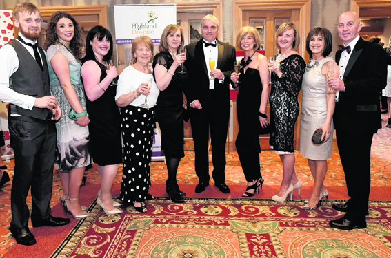 Lewis Nollellyn, Katie Graham, Lainay Matheson, June Preston, Anne Sharpe, Ranald Graham, Caroline Graham, Pauline Smith, Allyson Chalmers and Colin Chalmers