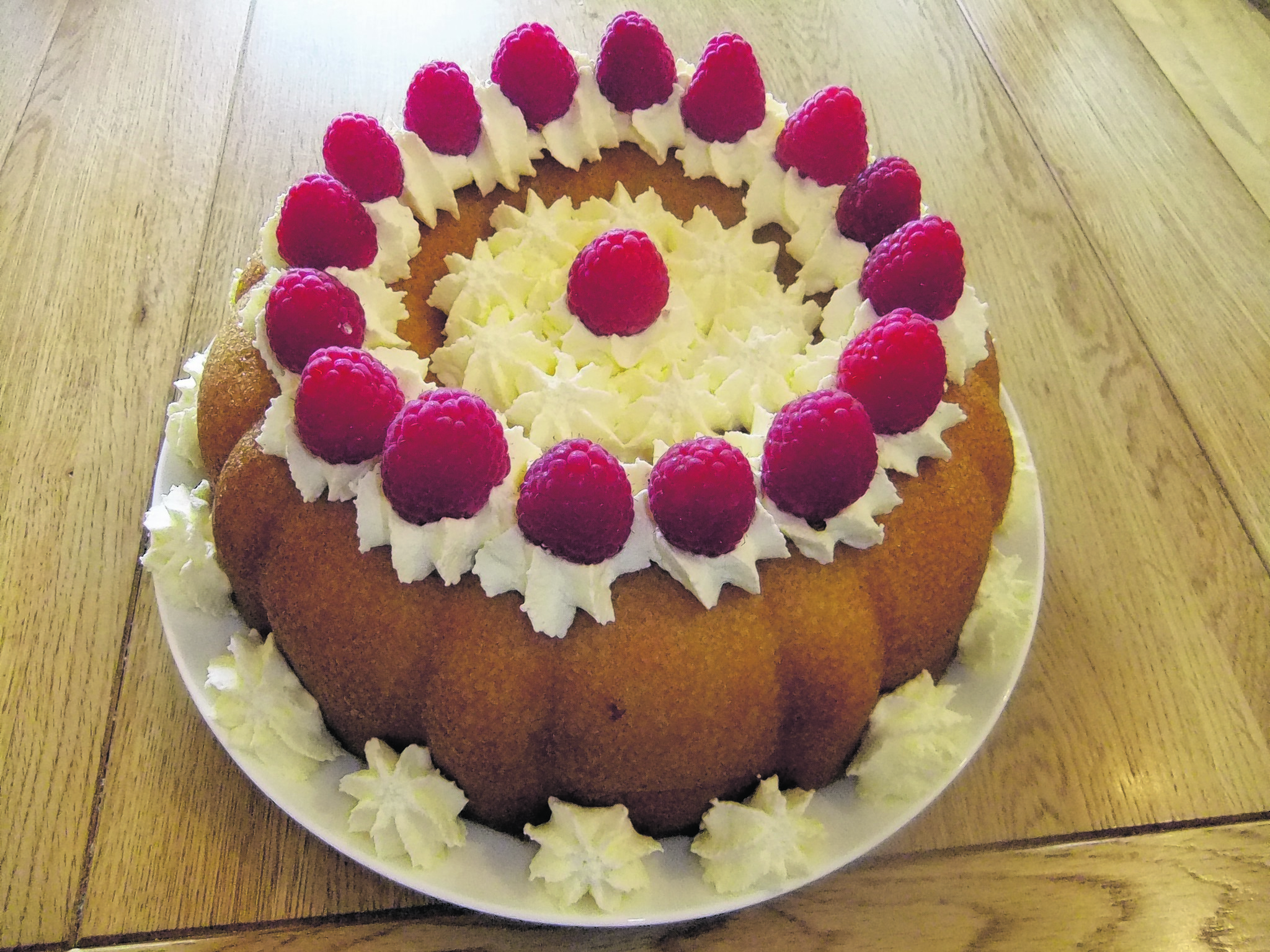 Norman Calder's savarin cake