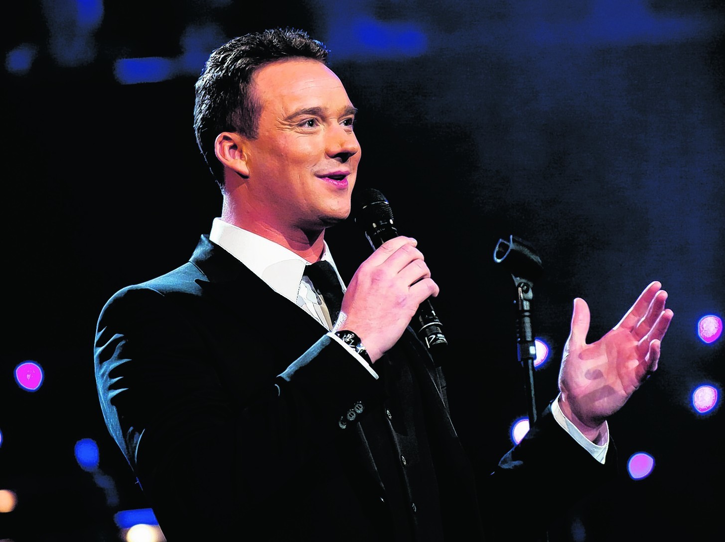 Russell Watson will play the Voice of God in Heaven on Earth at the AECC.