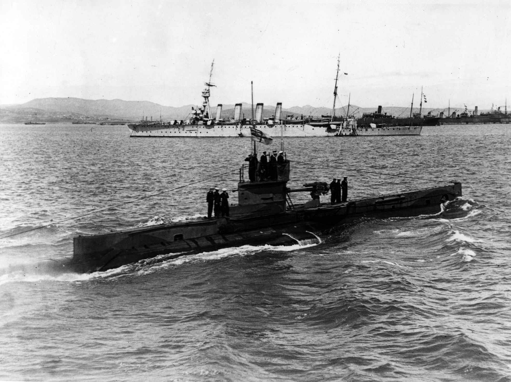HM Submarine E11 the successor to E10.