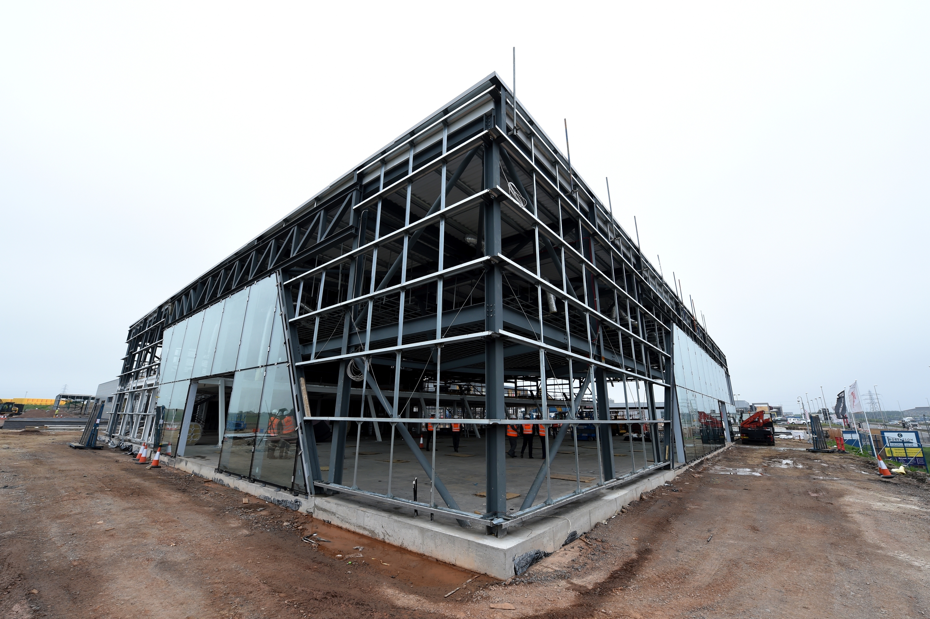 Audi new showroom at Balmoral Business Park, Aberdeen.