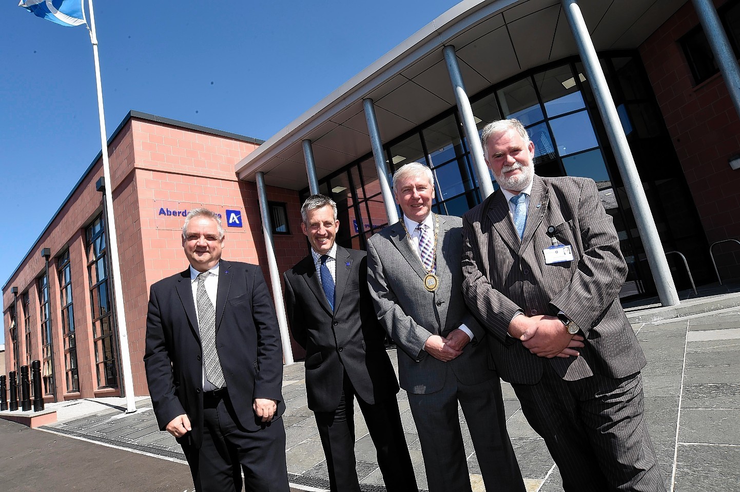 Buchan House was officially opened yesterday