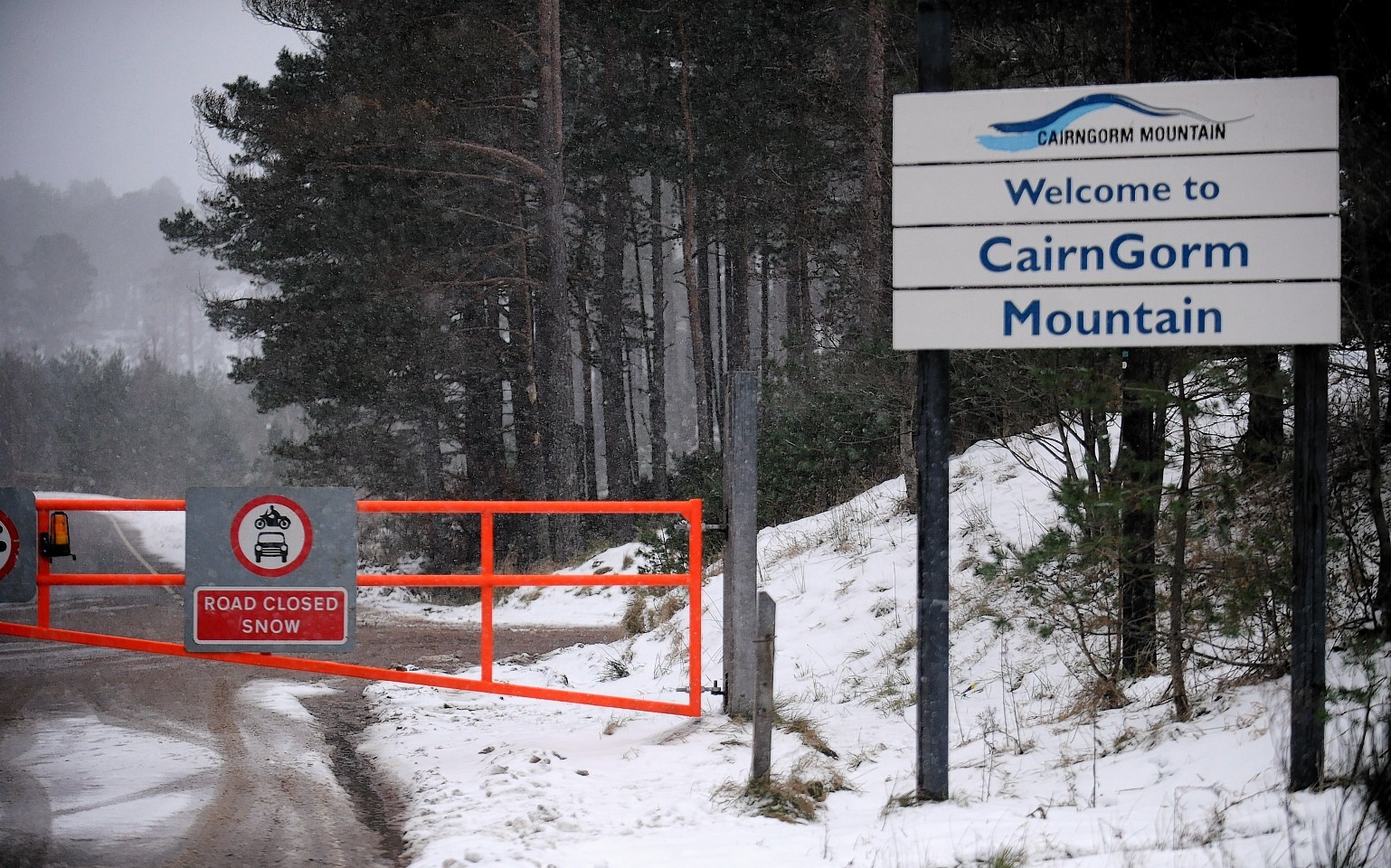 The Cairngorm Ski Road is one of the roads to be improved