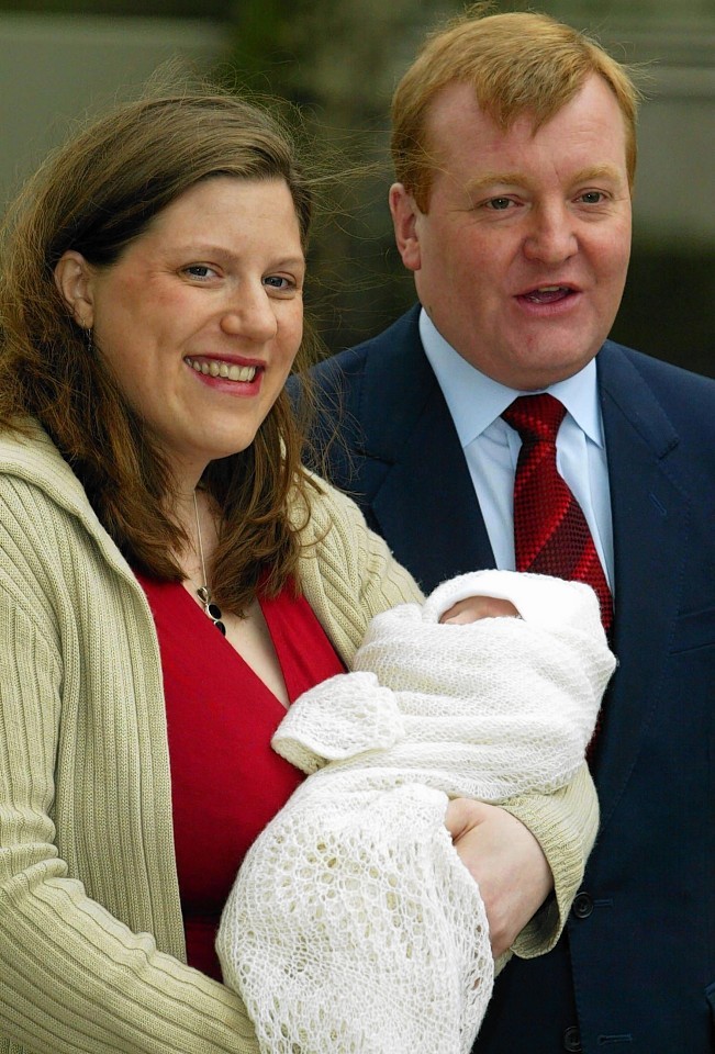Charles and Sarah with young son Donald in 2005