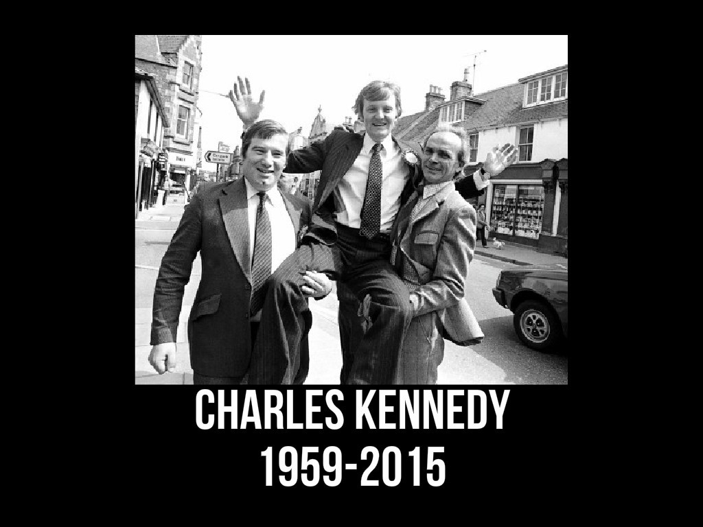 Tributes were paid to Charles Kennedy at Westminster