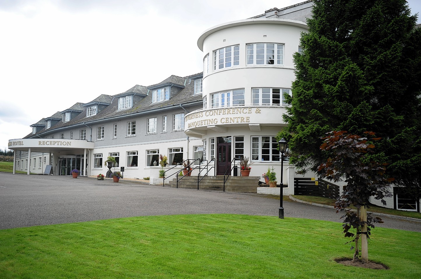 The alleged incident took place near the Drumossie Hotel