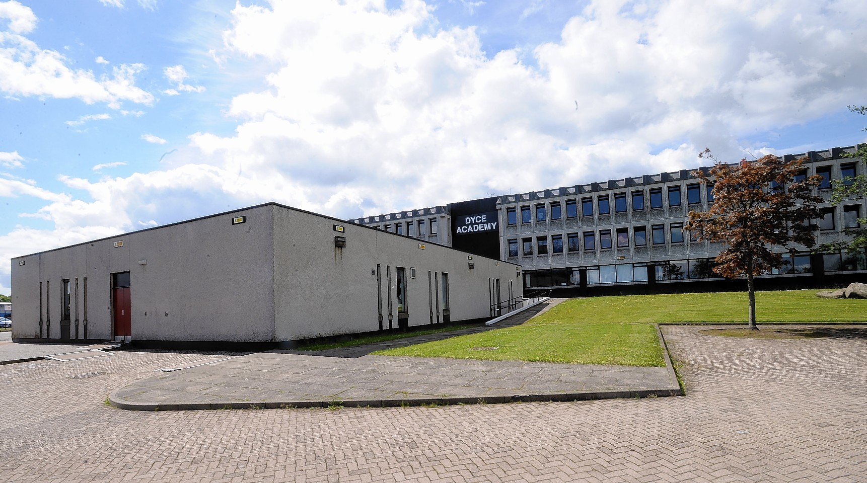 Dyce Academy, pictured, has lacked the specialist teachers for the past three years