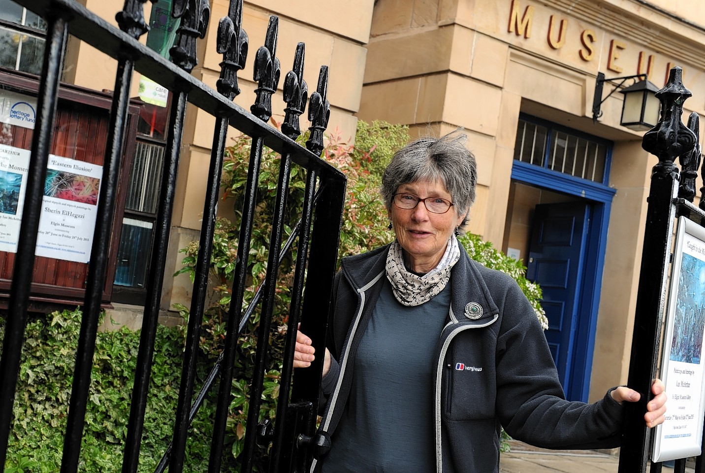 Janet Trythall, vice-president of Moray Society