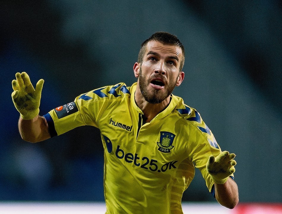 Ferhan Hasani in action for Brondby