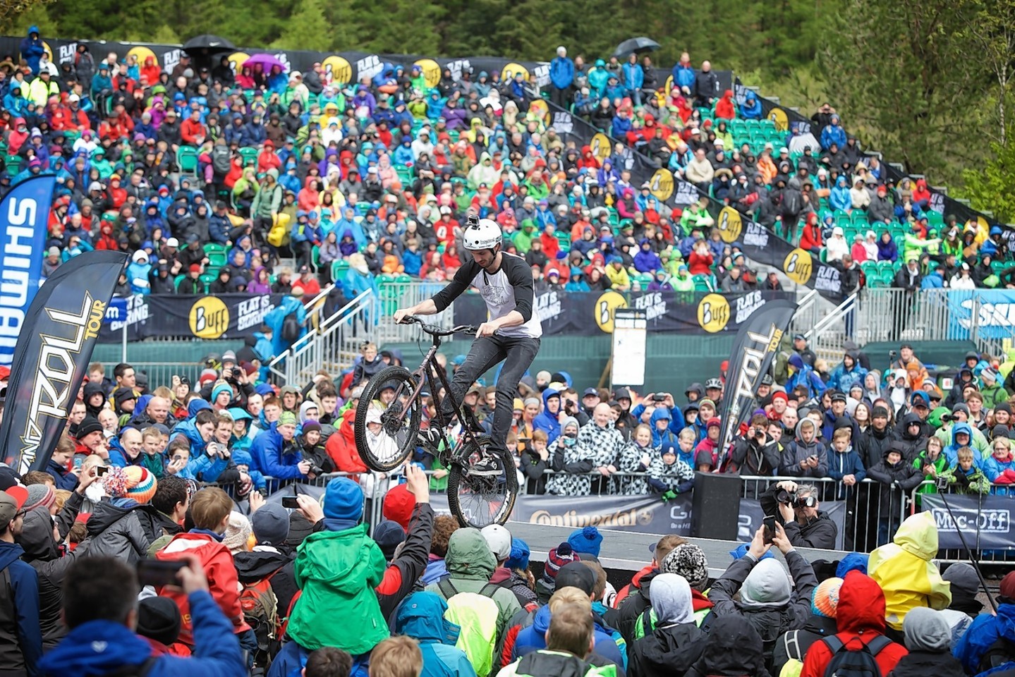 Danny MacAskill and his stunt team wow the crowd