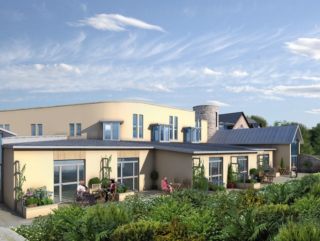 An artist impression of how the Highland Hospice in Inverness will look