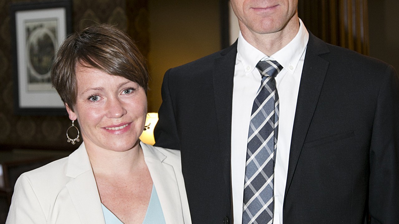 Maja Tveit Furset and Bjorn Ardal