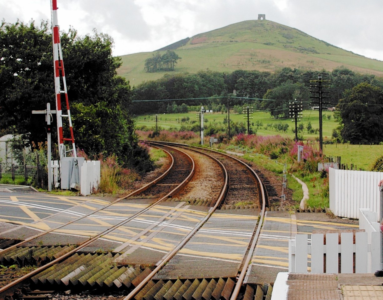 The level crossing at Insch