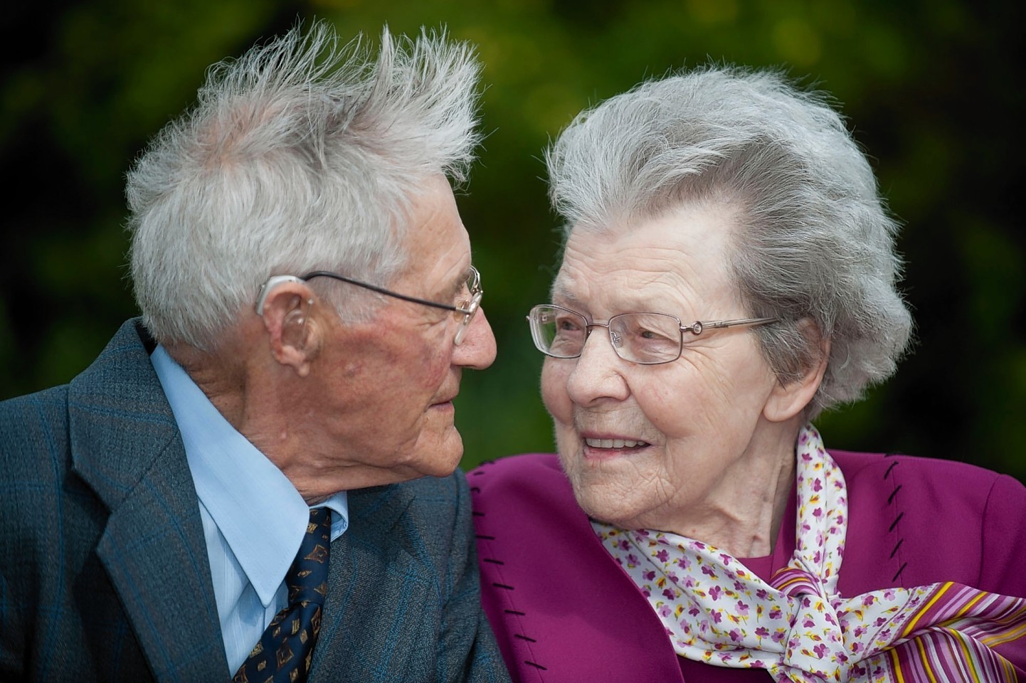 James and Mary Coutts celebrate their 70th wedding anniversary