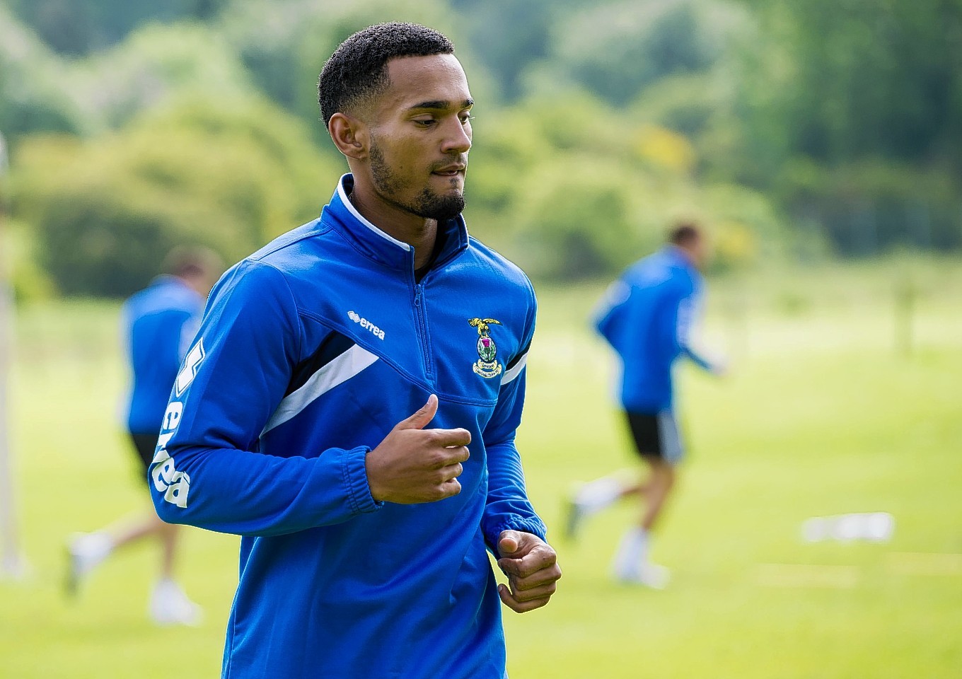 Forward Jordan Roberts is determined to play in Caley Thistle's Europa League tie against FC Astra.