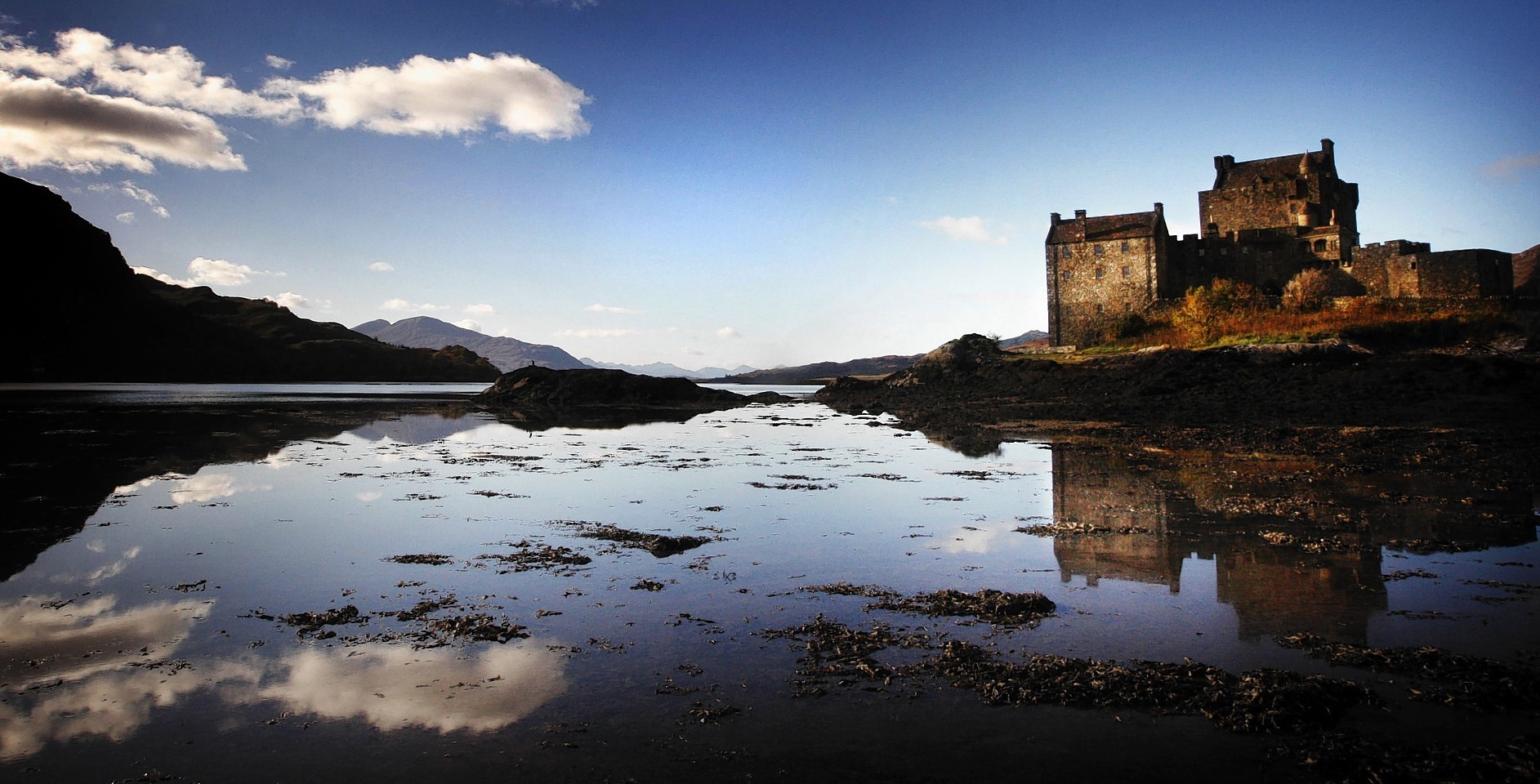 Eilean Donan Castle in Loch Duich. Credit: Danny Lawson.