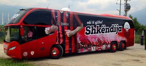 Anyone fancy getting an official Shkendija bus to the game? 