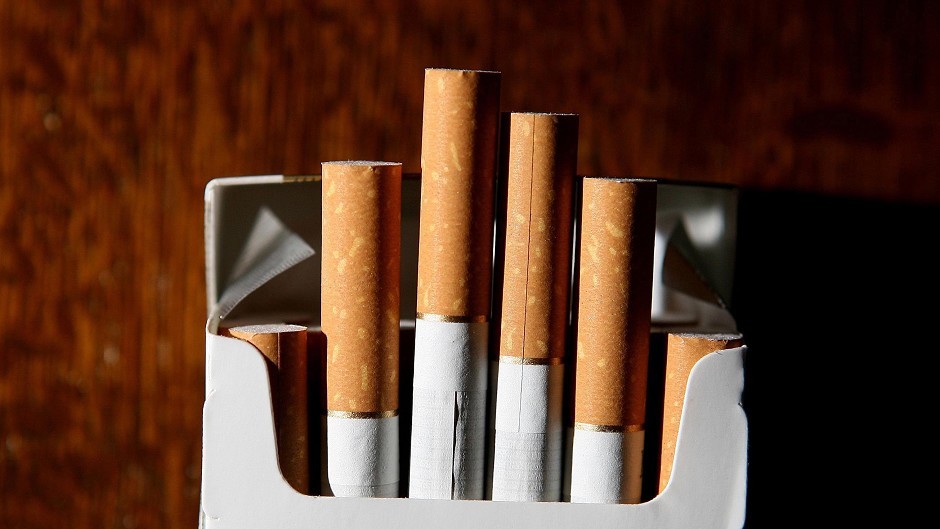 The cigarettes were seized on the A90