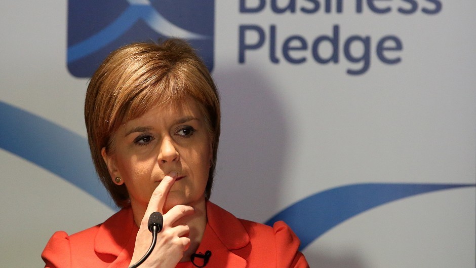 Nicola Sturgeon rejected Willie Rennie's assertion