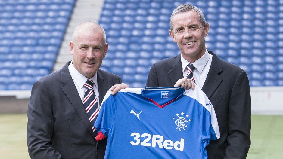 David Weir, right is helping Warburton and McParland identify signing targets