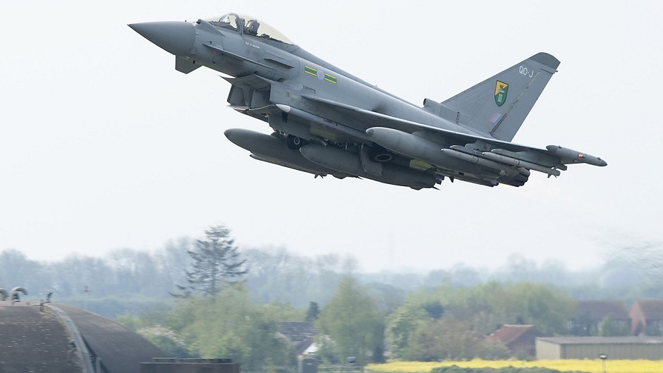 RAF typhoon.