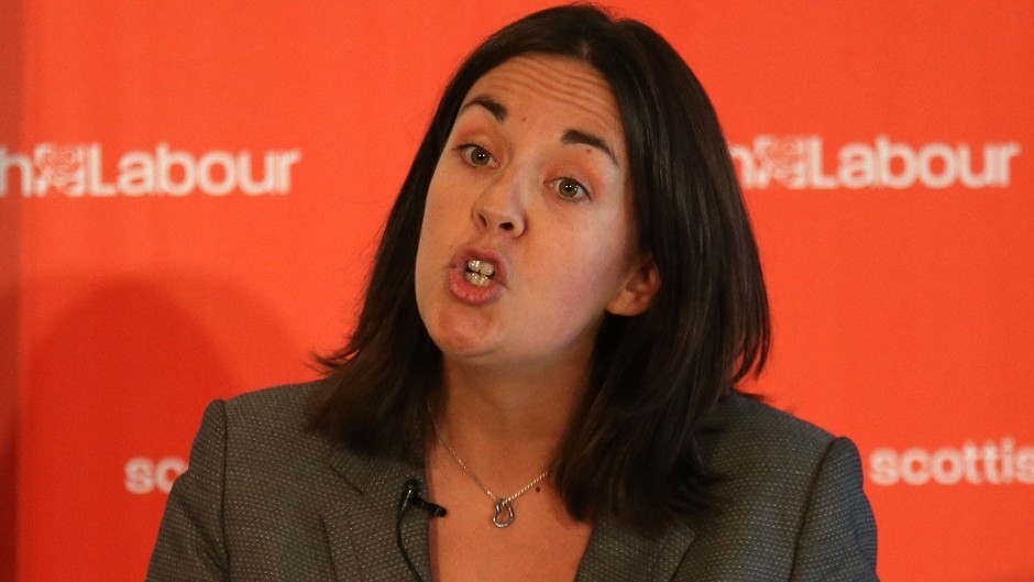 Scottish Labour leader Kezia Dugdale