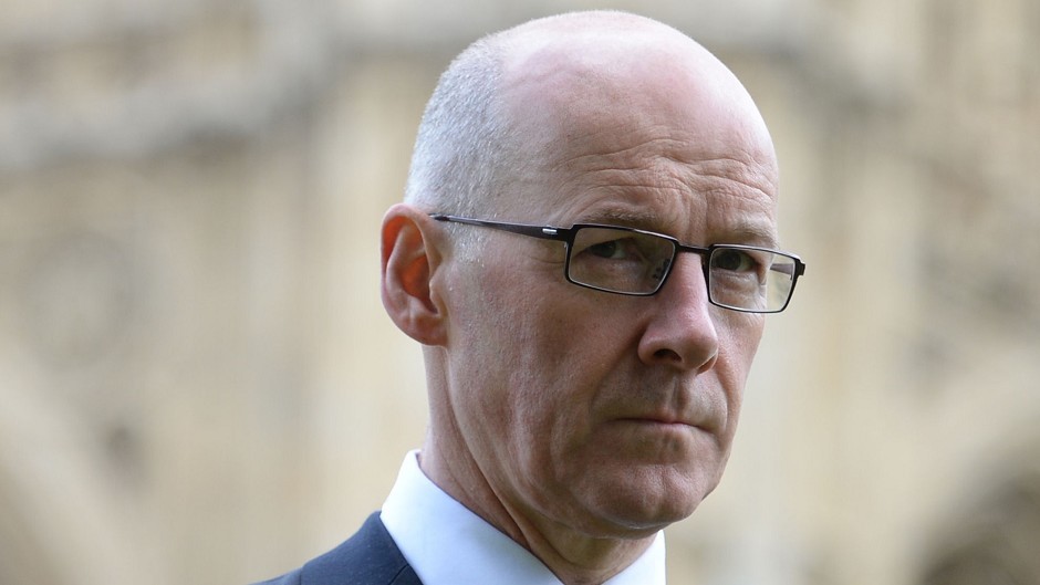 Deputy First Minister John Swinney